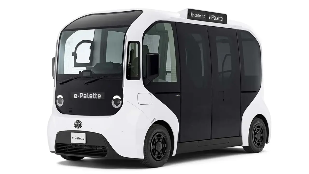 Toyota e-Palette minib&uacute;s aut&ograve;nom 2025