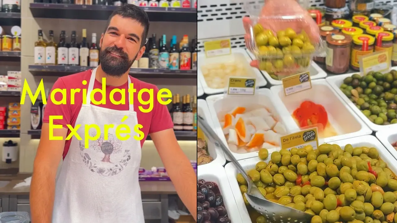 Marc i Marina, del mercat a Instagram @olivestorres_santantoni