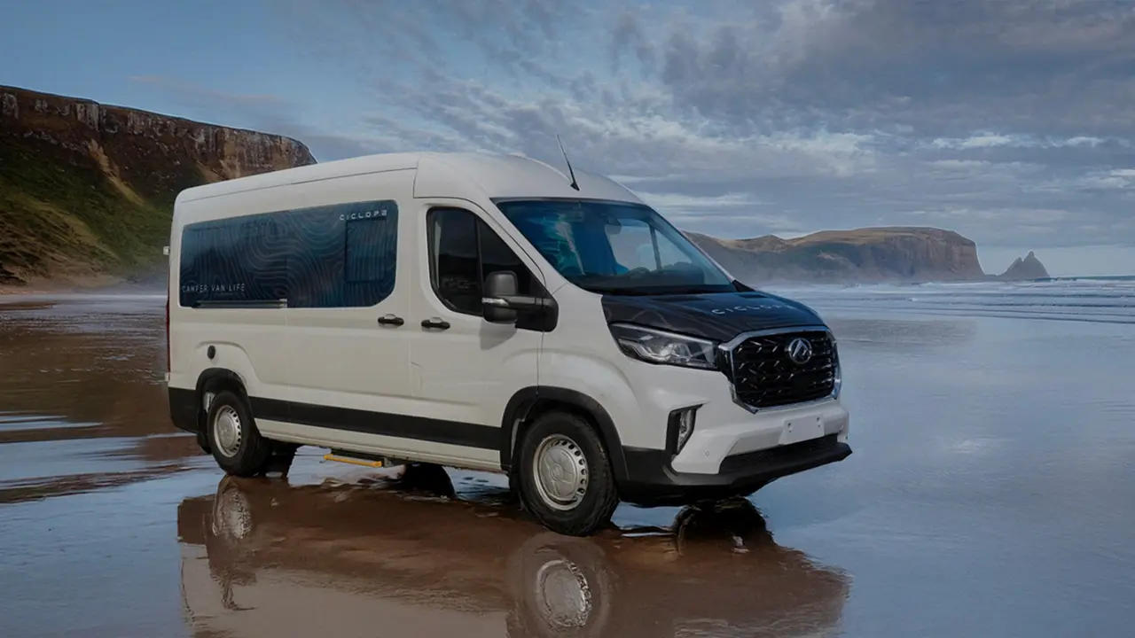 Maxus C&iacute;clope Menc&iacute;a 2025: la camper xinesa amb interior de bamb&uacute; i pedra natural