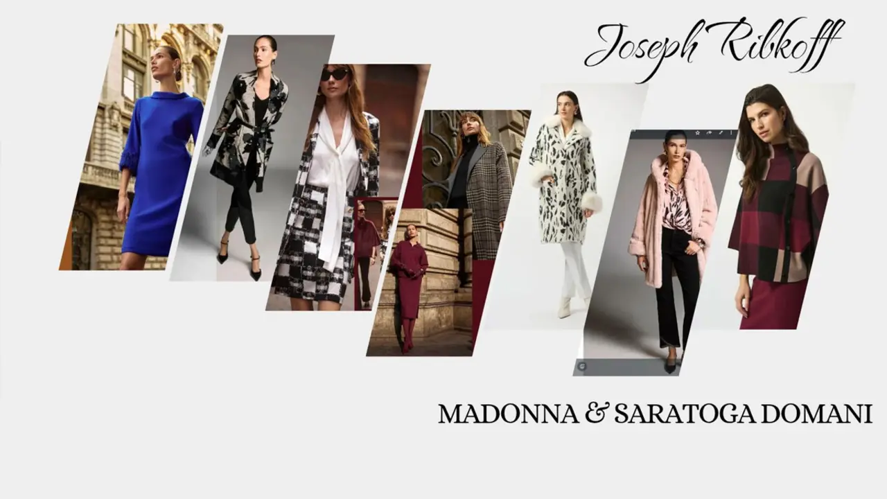 Neus Montcus&iacute; i Borja &Aacute;vila davant de Madonna Moda, Rambla Nova, Tarragona. Imatge Facebook Madonnamodatarragona