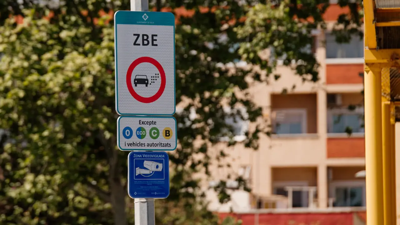 Cartell de la ZBE de Reus. Imatge Ajuntament de Reus