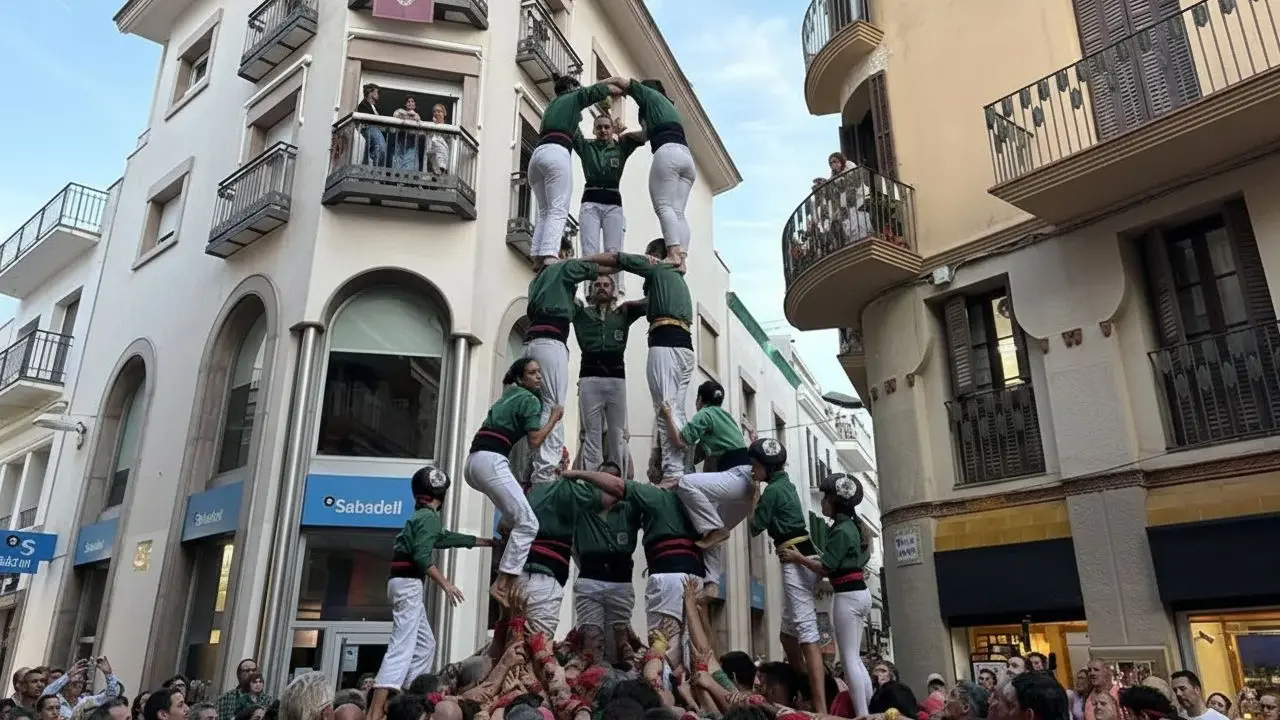Colles castelleres destacades 2025: b&agrave;sics de 8, &egrave;xits i moments memorables