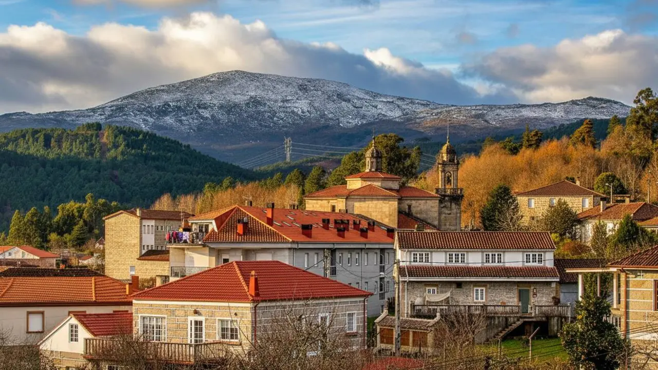 Entrimo, poblaci&oacute; d'Ourense.