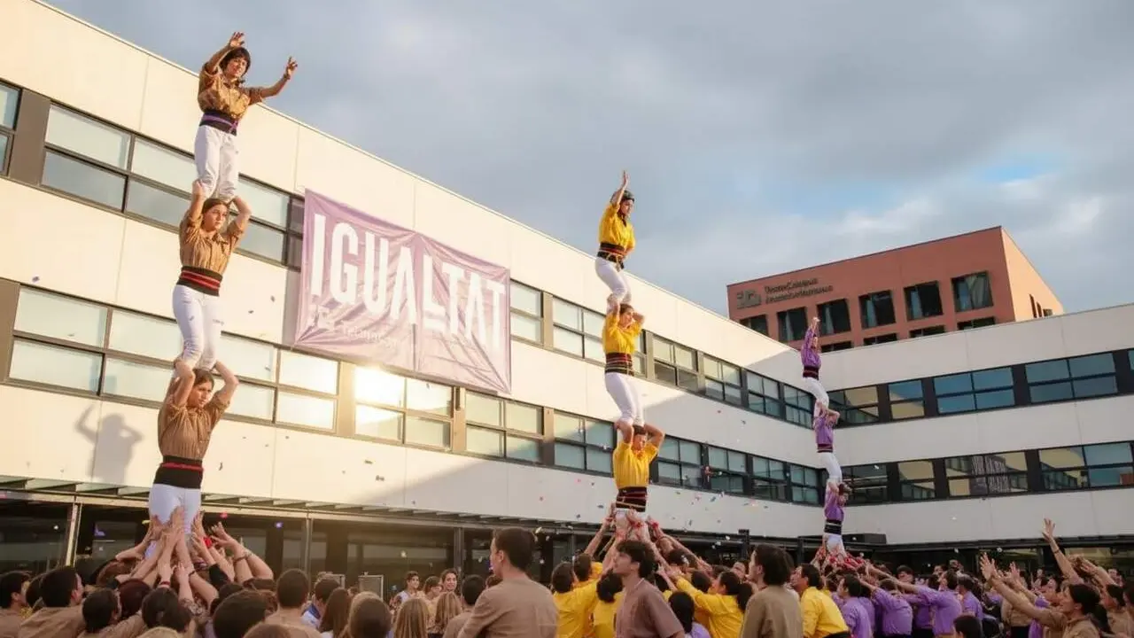 Celebraci&oacute; del 15&egrave; aniversari dels Passerells amb una gran festa universit&agrave;ria i diada castellera a Matar&oacute;