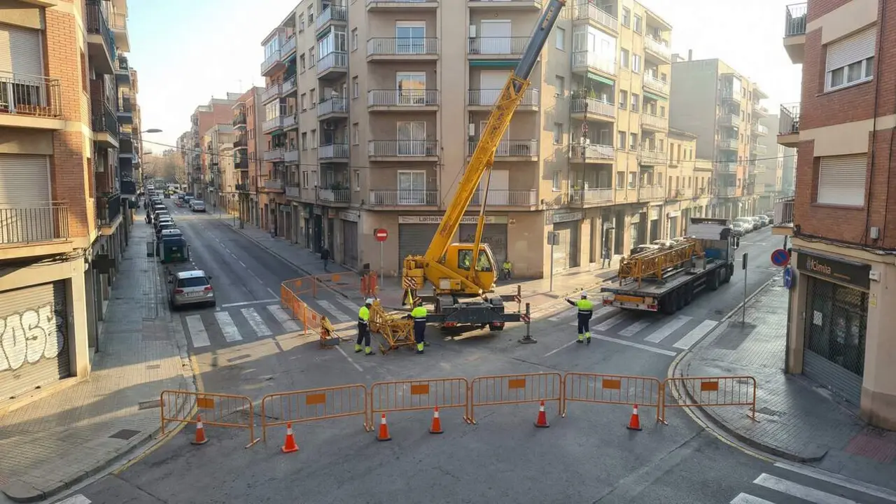 Tall de via a Valls afectant carrers Priorat del Lled&oacute; i Narc&iacute;s Oller amb restriccions de tr&agrave;nsit programades el 16 de mar&ccedil;