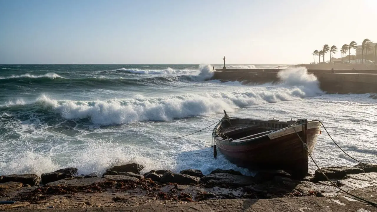 Onades de m&eacute;s de 2,5 metres a la costa de Tarragona amb alerta meteorol&ograve;gica actualitzada per estat de la mar