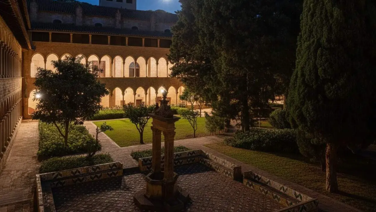 Reial Monestir de Santa Maria de Pedralbes, a Barcelona. Foto d'arxiu.
