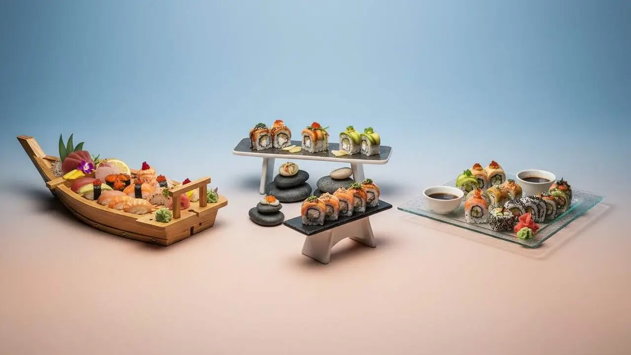 Interior modern i elegant d un dels millors restaurants japonesos a Tarragona amb plats tradicionals i ambient acollidor