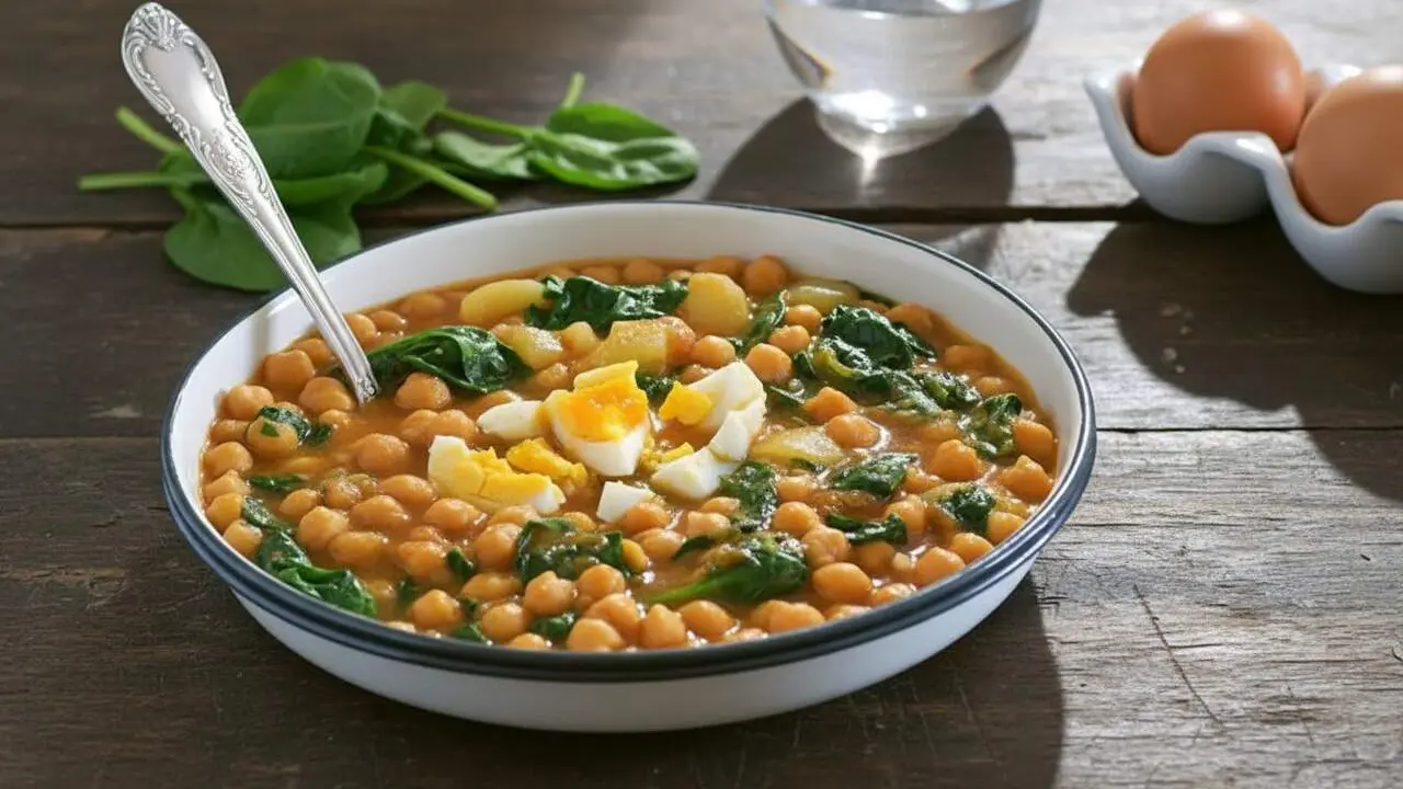 La clau secreta per preparar un potatge de cigrons amb espinacs perfecte segons grans cuiners espanyols