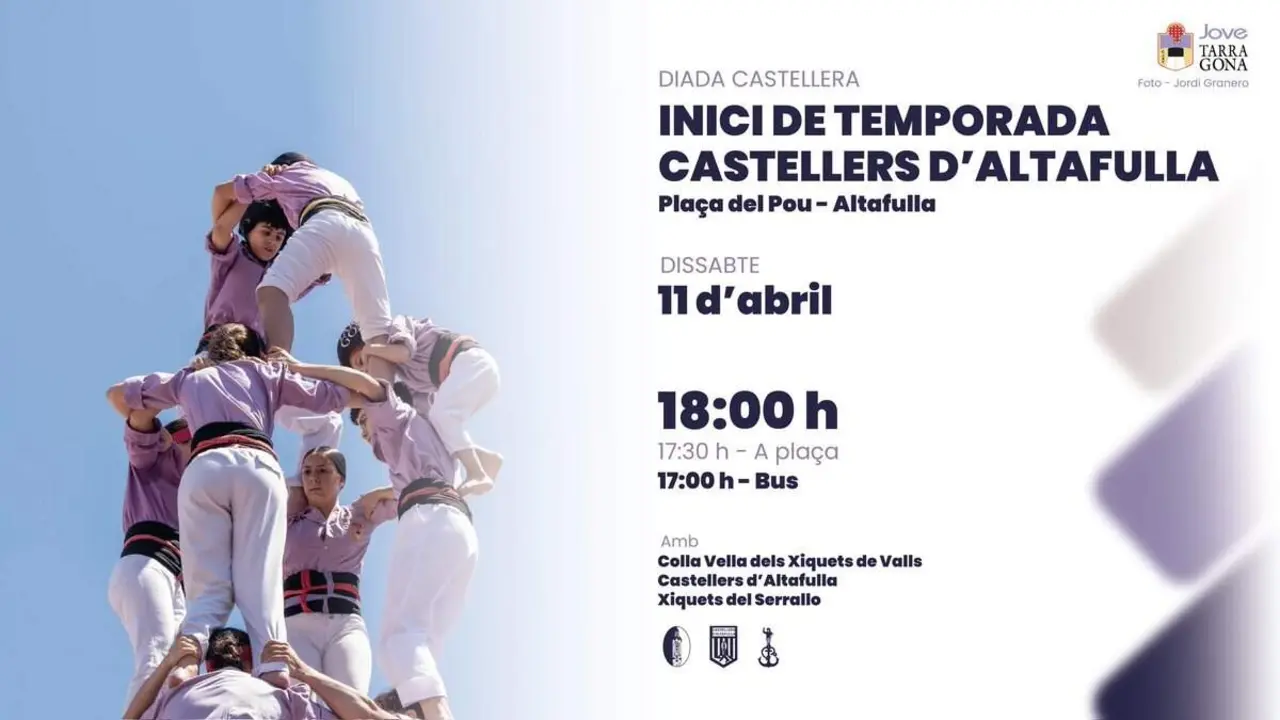 Colla Jove repren els assajos al local per preparar la diada castellera d&rsquo;Altafulla l&rsquo;11 d&rsquo;abril amb molta il&middot;lusi&oacute;