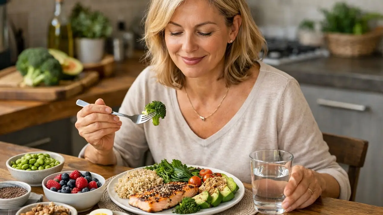 Menjar saludable, amb ingredients clau, una bona aposta per viure b&eacute; en Menopausa.