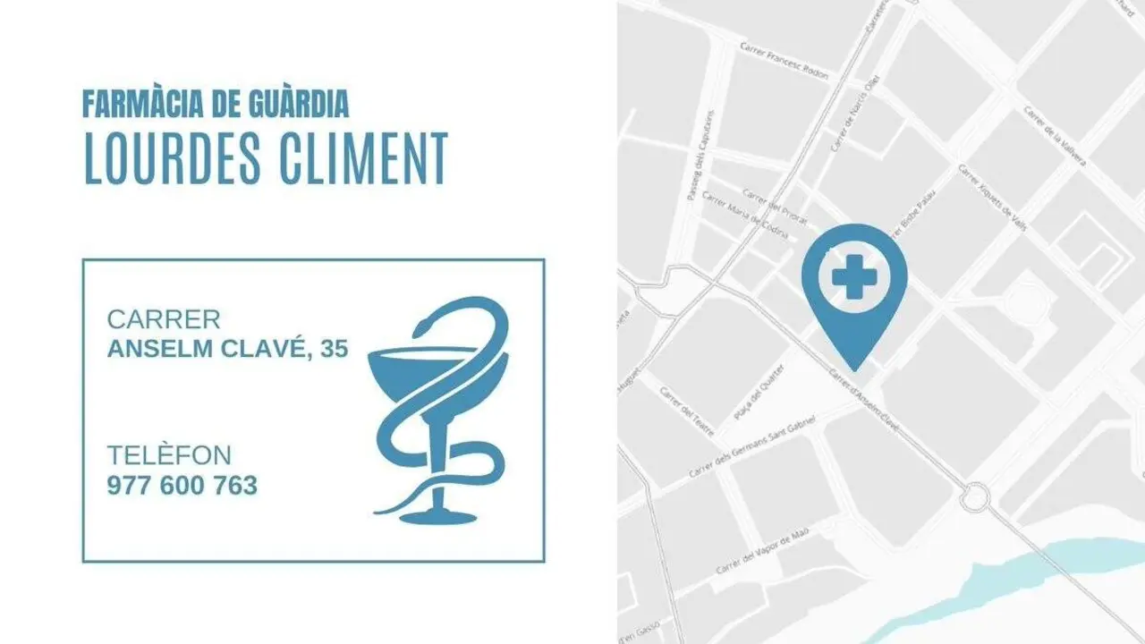 Farm&agrave;cia de gu&agrave;rdia oberta avui a Valls amb servei disponible per emerg&egrave;ncies i consultes urgents &mdash; Imagen de la Fuente