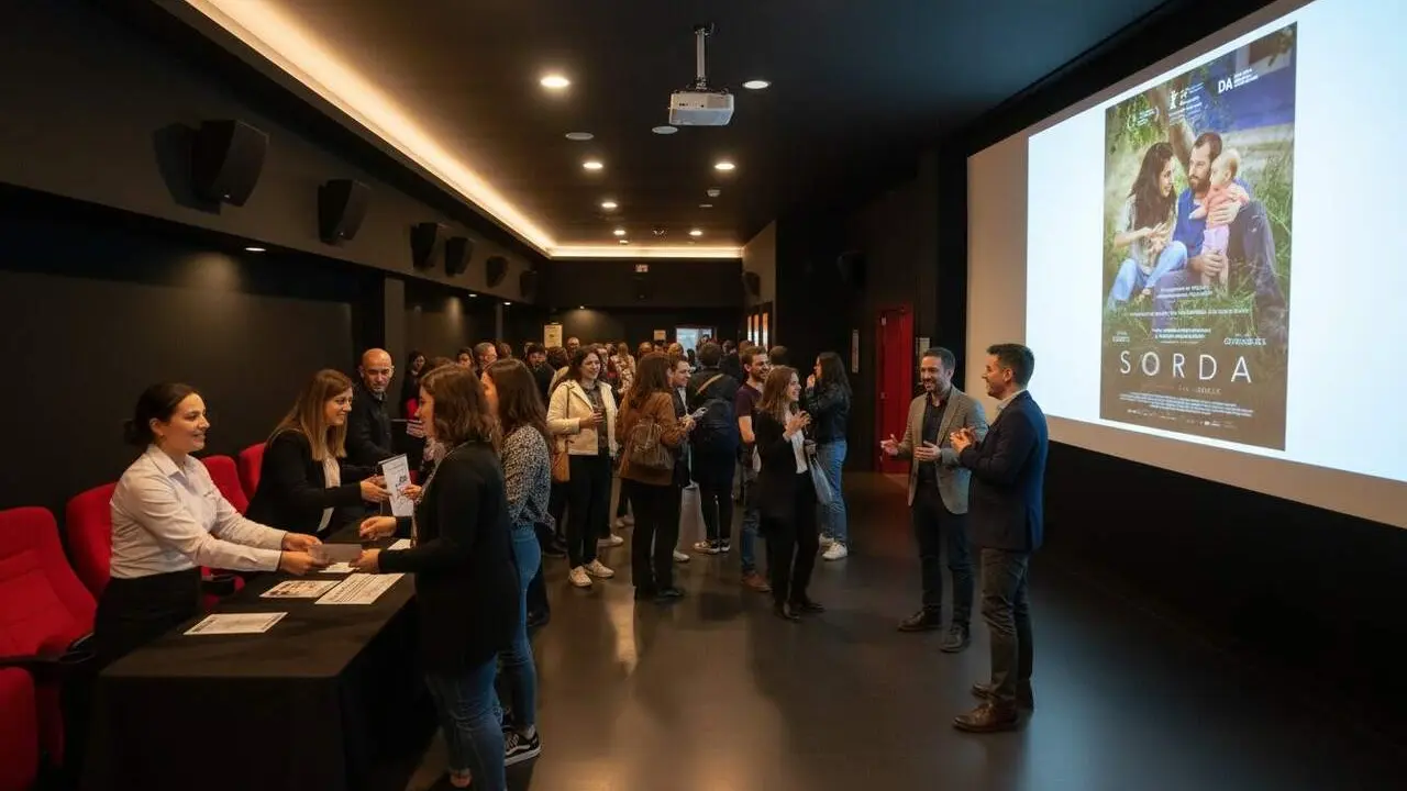 Projecci&oacute; gratu&iuml;ta de la pel&middot;l&iacute;cula Sorda a JCA Cinemes Valls el 24 d&rsquo;abril a les 18.30 hores &mdash; Imagen generada por IA
