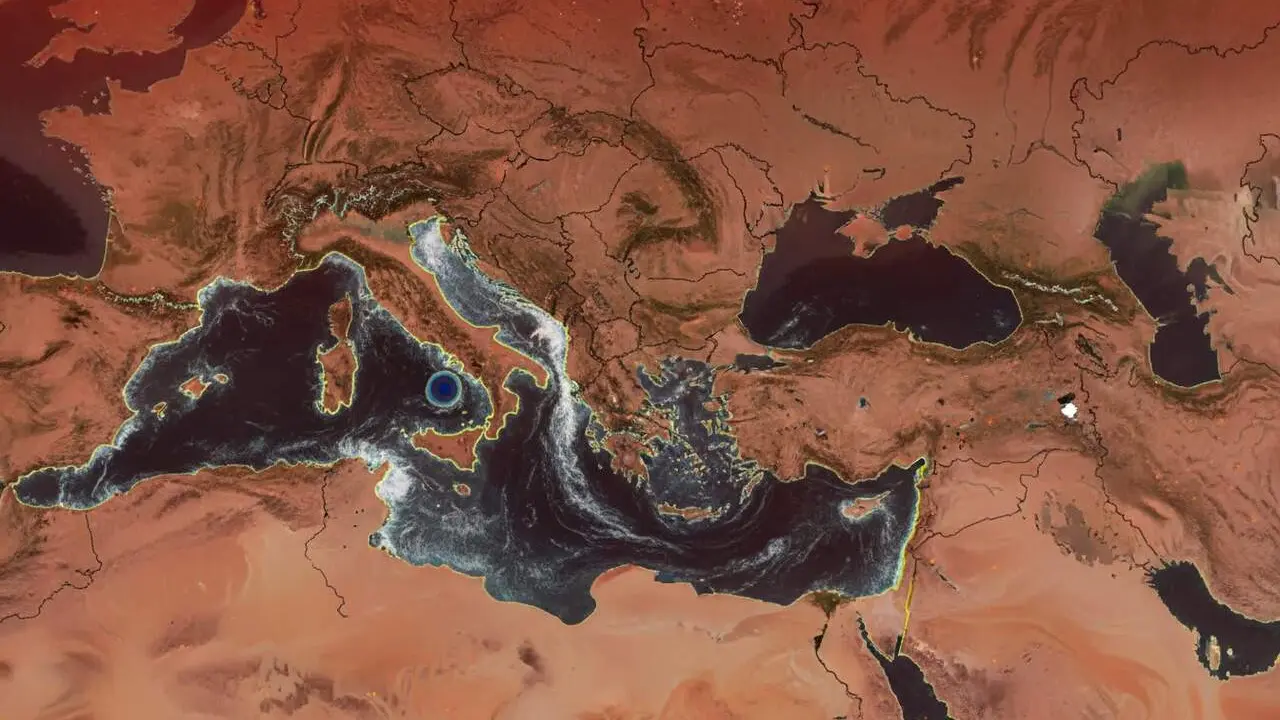 Imatge destacada que il&middot;lustra la possibilitat d&rsquo;un terratr&egrave;mol similar al de Jap&oacute; afectant la regi&oacute; mediterr&agrave;nia &mdash; Imagen generada por IA