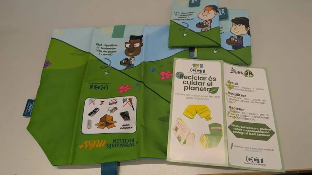 Campanya educativa al Tarragon&egrave;s per fomentar el reciclatge entre els m&eacute;s petits de manera divertida i efectiva &mdash; Imagen de la Fuente