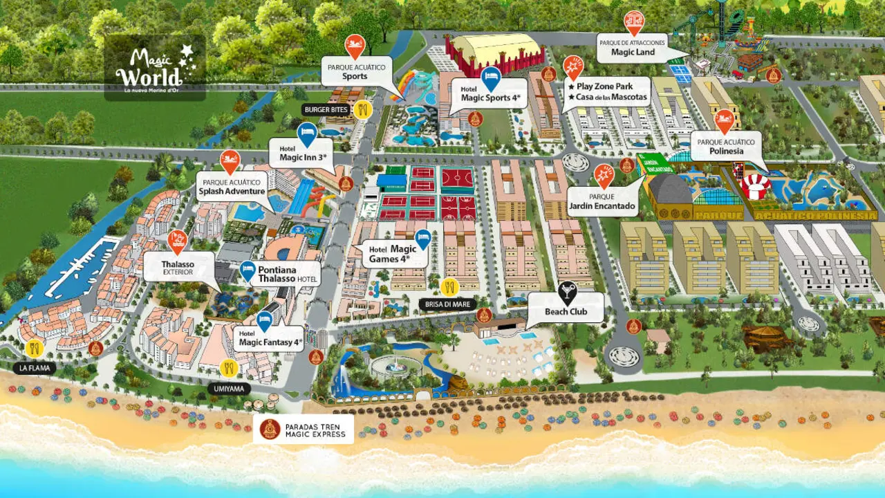 Pl&agrave;nol de Magic World