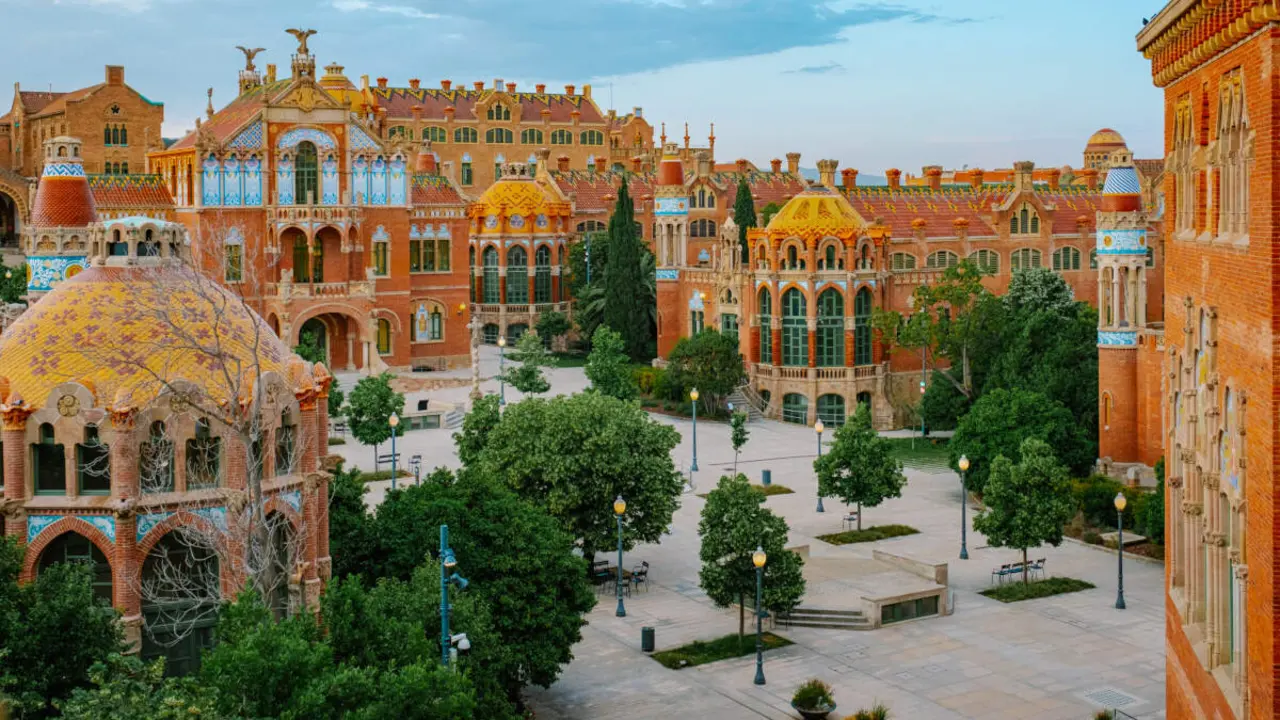 Hospital de la Santa Creu i de Sant Pau de Barcelona. Foto de Santpaubarcelona.org