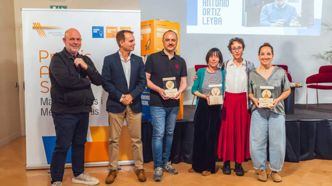 La Titaranya celebrant el Premi d&rsquo;Acci&oacute; Social Maria Figueras