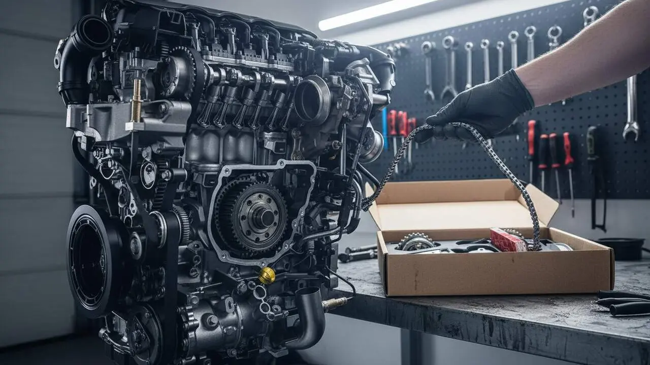  Kit Pro Chain per a conversi&oacute; de motors PureTech amb correa humida a cadena resistent i eficient &mdash; Imagen generada por IA 