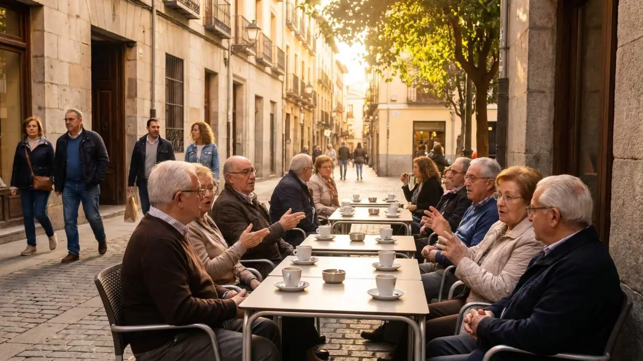 Imatge destacada sobre la previsi&oacute; de retallada de fins al 17% en les pensions de jubilaci&oacute; per part de la Seguretat Social &mdash; Imagen generada por IA