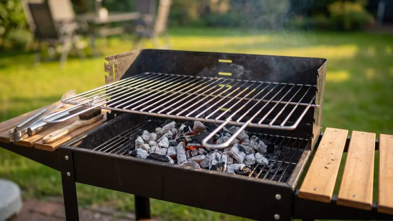 Carb&oacute; de barbacoa enc&egrave;s durant hores: consells per mantenir el foc viu i gaudir al m&agrave;xim de les teves barbacoes d&rsquo;estiu &mdash; Imagen generada por IA