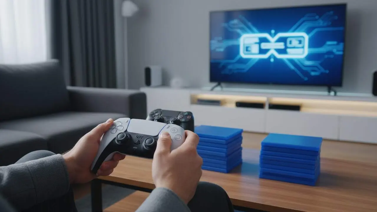 Sony confirma que els jocs digitals de PS4 i PS5 nom&eacute;s requereixen una verificaci&oacute; &uacute;nica de llic&egrave;ncia sense necessitat de connexi&oacute; constant a Internet &mdash; Imagen generada por IA
