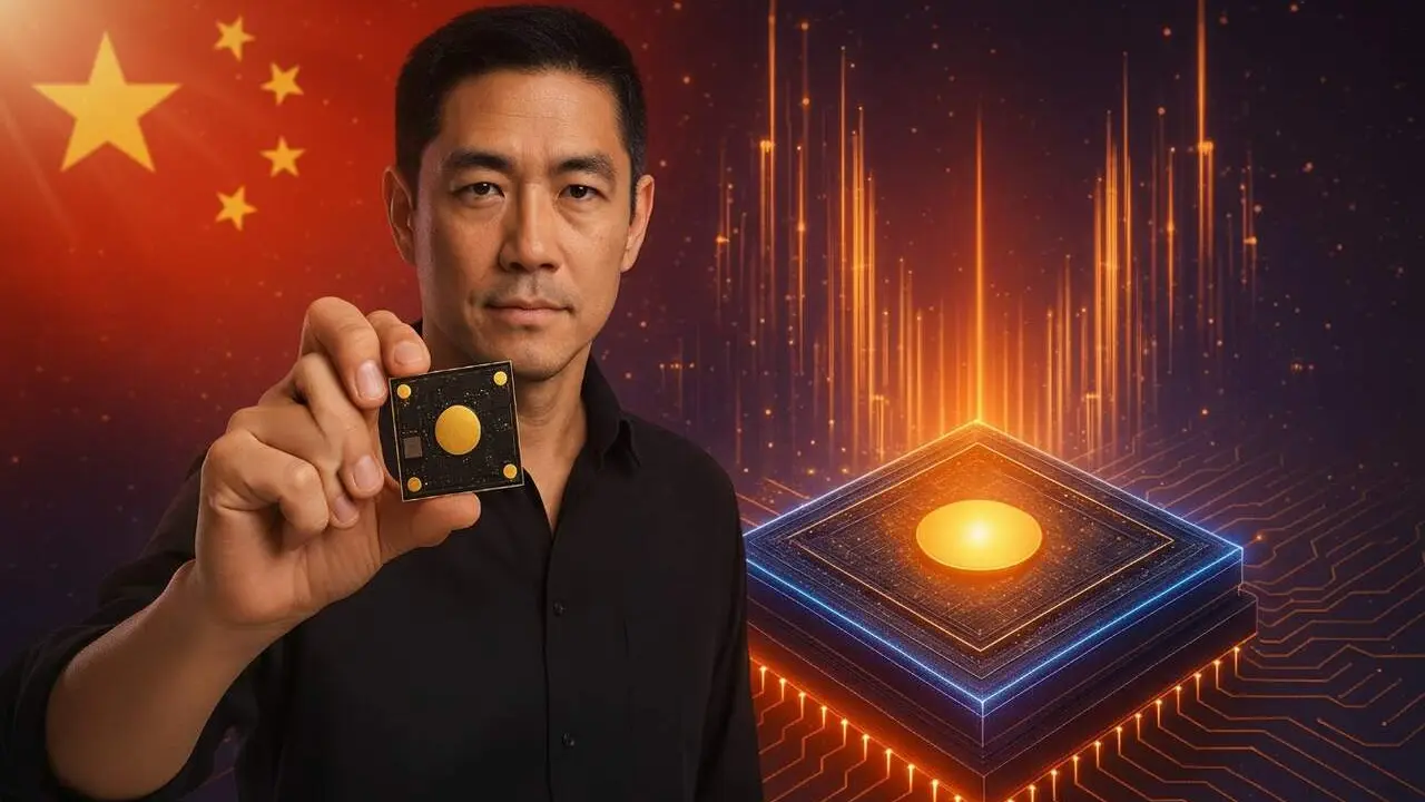  Imatge destacada de la revoluci&oacute; LightGen, 100 vegades m&eacute;s potent que la Nvidia A100 en rendiment i efici&egrave;ncia energ&egrave;tica &mdash; Imagen generada por IA 