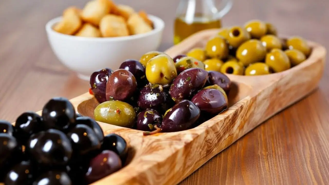  Oli d&rsquo;oliva verge extra i pepinillos frescos com a elements clau per millorar la qualitat aliment&agrave;ria saludable &mdash; Imagen generada por IA 