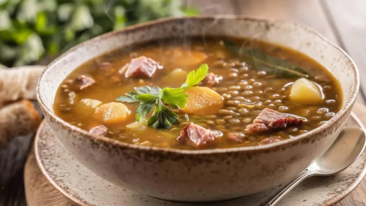 Chefs bascos comparteixen el secret per a unes llenties perfectes amb sofregit d&rsquo;oli d&rsquo;oliva, all i pebre vermell &mdash; Imagen generada por IA