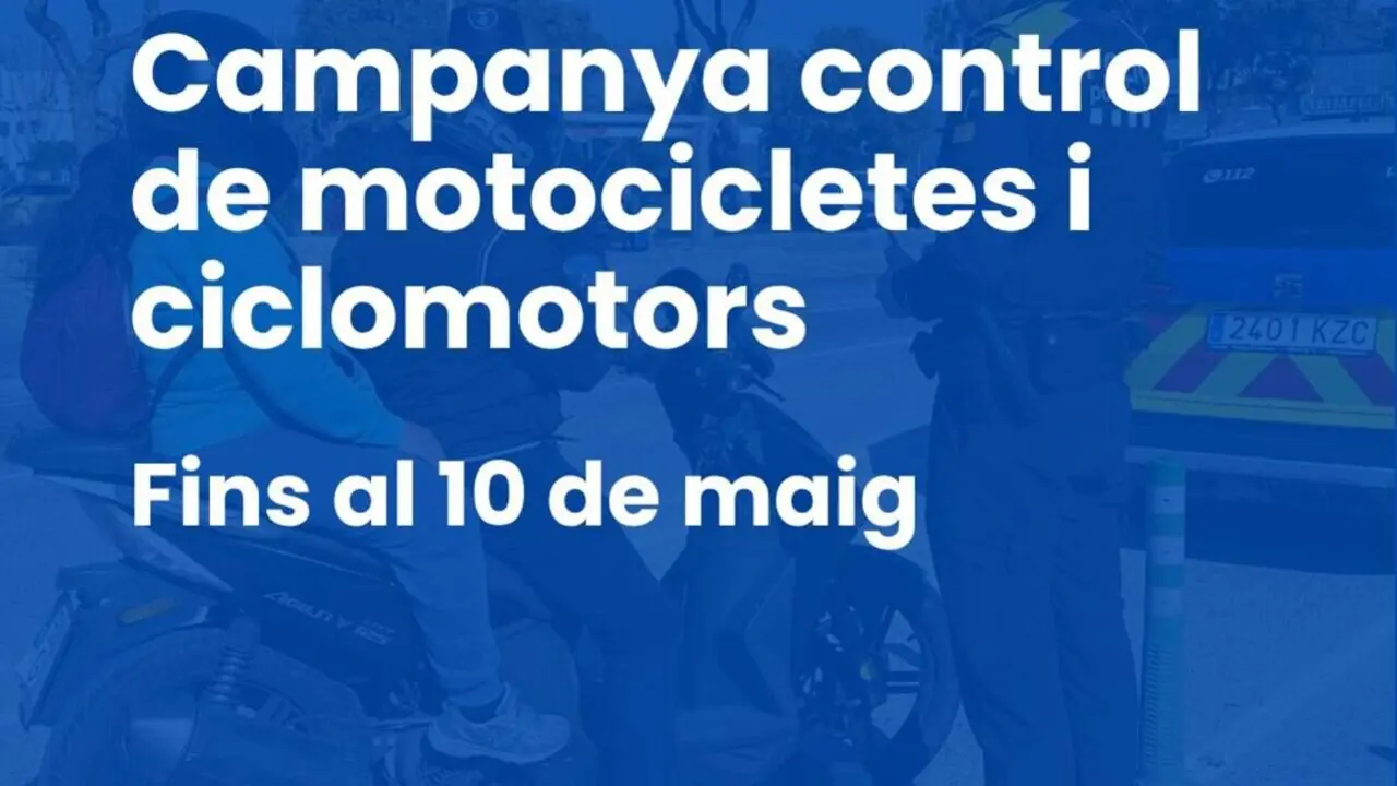  Control intensiu de la Policia Local de Torredembarra a motos i ciclomotors fins al 10 de maig per garantir la seguretat vial &mdash; Imagen de la Fuente 