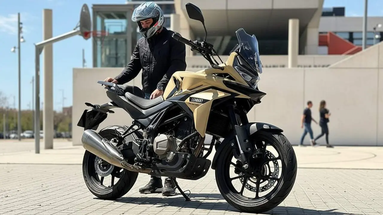  Leonart Racer 300 crossover accessible ideal per a la conducci&oacute; urbana a Barcelona amb estil i rendiment optimitzat &mdash; Imagen generada por IA 