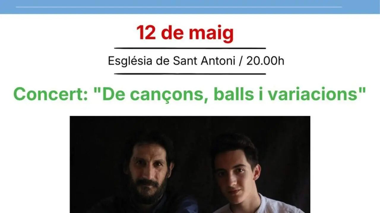  Concert Nits de Cl&agrave;ssics 2026 a Valls amb Josep Mateu a l&rsquo;orgue i m&uacute;sica tradicional catalana el 12 de maig &mdash; Imagen de la Fuente 