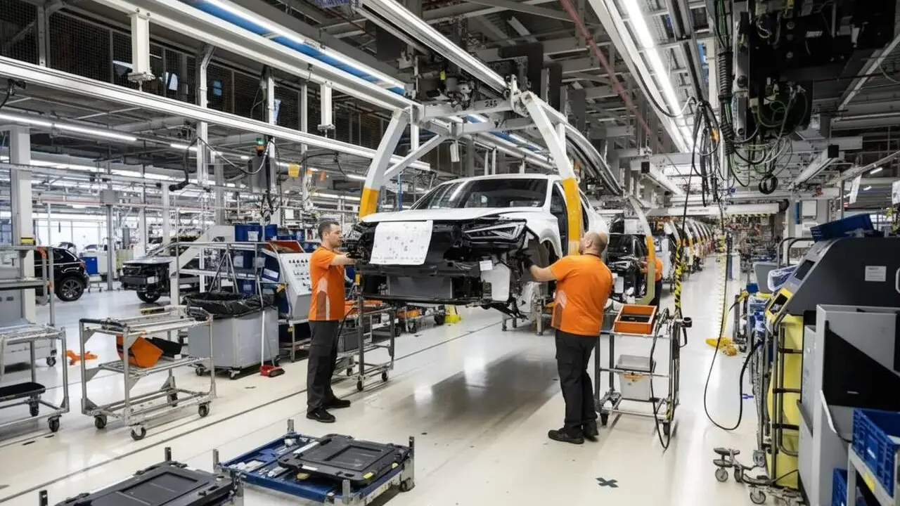  F&agrave;brica de Seat a Martorell preparada per fabricar tres nous models el&egrave;ctrics amb innovaci&oacute; en mobilitat urbana &mdash; Imagen generada por IA 