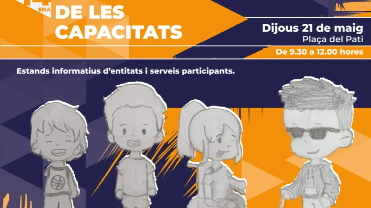 Cartell de la 14a Festa de les Capacitats, a Valls