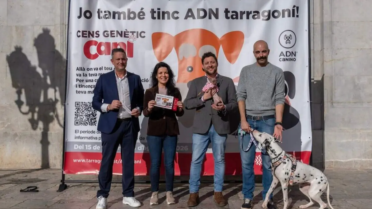 Cens gen&egrave;tic can&iacute; a Tarragona per protegir els gossos i millorar la gesti&oacute; municipal d&rsquo;animals de companyia &mdash; Imagen de la Fuente