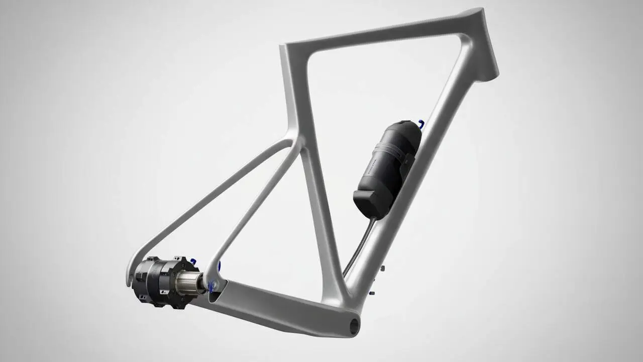  Kit de conversi&oacute; el&egrave;ctrica per a bicicleta ultra lleuger de nom&eacute;s 1,7 kg per transformar la teva bici f&agrave;cilment &mdash; Imagen generada por IA 