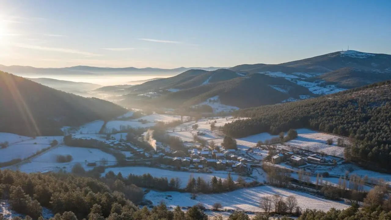  Temperatures fins a 6 graus m&eacute;s baixes avui al quadrant nord-est i prelitoral sud de Catalunya en una jornada fresca &mdash; Imagen generada por IA 