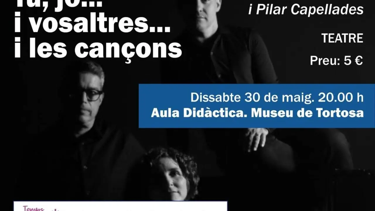  El musical m&eacute;s petit de Tortosa celebra 30 anys amb veu i piano en un espectacle &iacute;ntim ple d&rsquo;emoci&oacute; &mdash; Imagen de la Fuente 