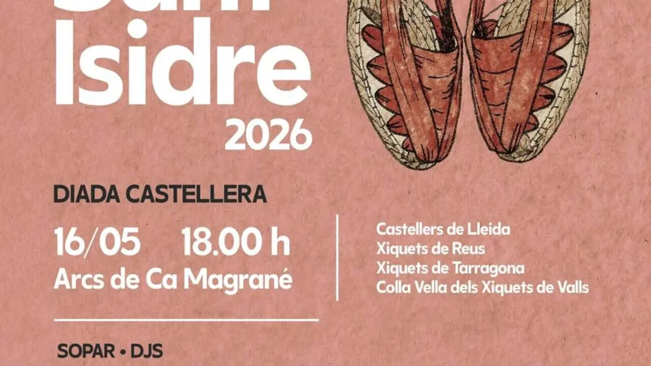 La Diada del Pag&egrave;s a Valls amb castells tradicionals i actuacions el 16 de maig als Arcs de Ca Magran&eacute; &mdash; Imagen de la Fuente