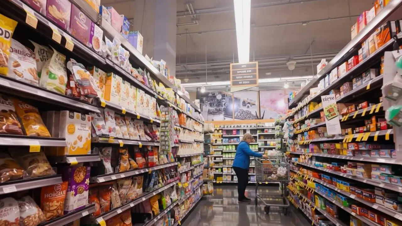 Increment del 45% en les vendes per botiga a Mercadona, Lidl i Dia a causa de noves estrat&egrave;gies comercials efectives &mdash; Imagen generada por IA
