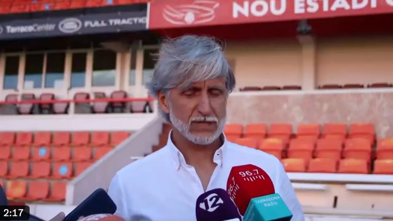 Roda de premsa pr&egrave;via al duel catal&agrave; al Nou Estadi Costa Daurada &mdash; Imagen de la Fuente