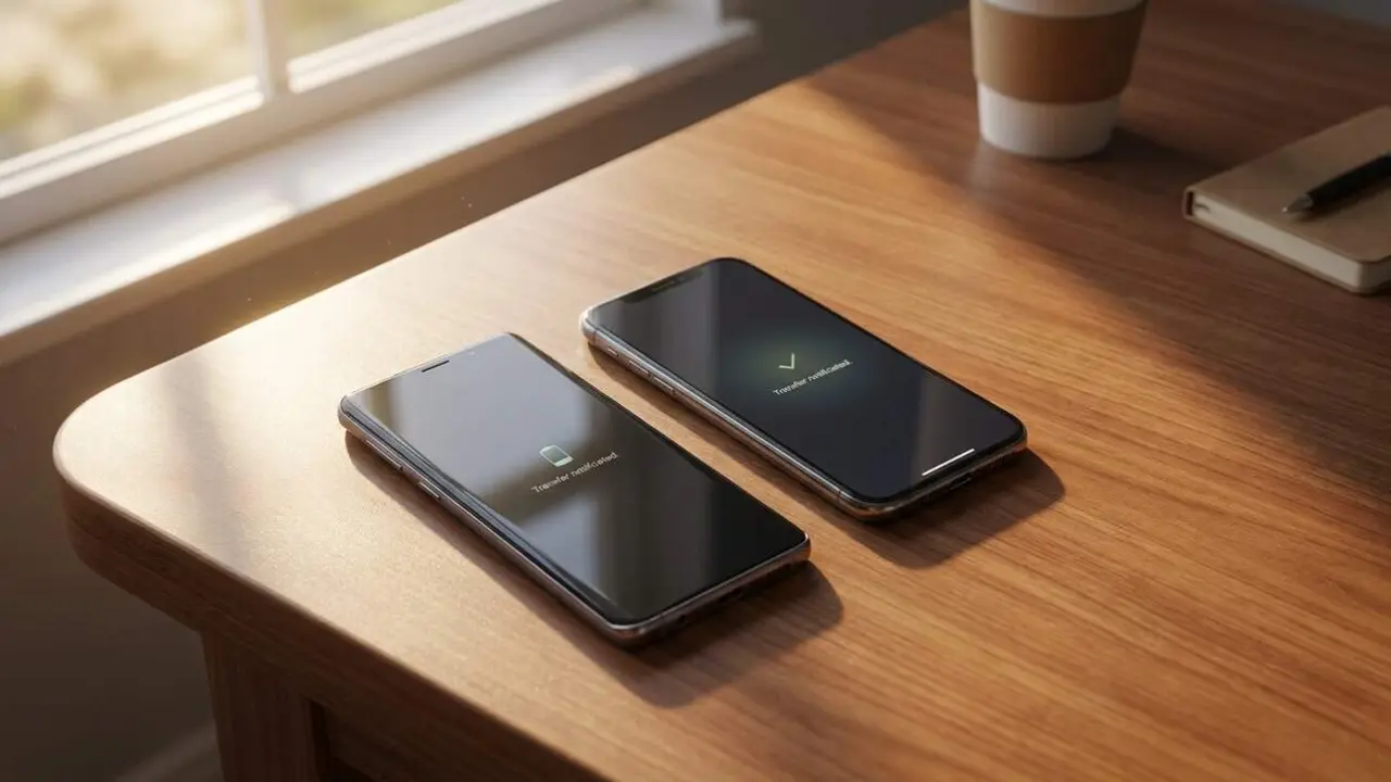  Llista completa de m&ograve;bils Android compatibles amb AirDrop d&rsquo;Apple per transferir arxius r&agrave;pidament i sense connexions externes &mdash; Imagen generada por IA 
