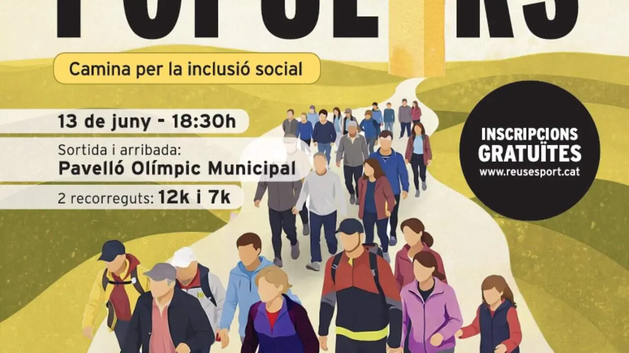  Caminada popular a Reus per fomentar la inclusi&oacute; social amb inscripcions obertes per a tothom &mdash; Imagen de la Fuente 