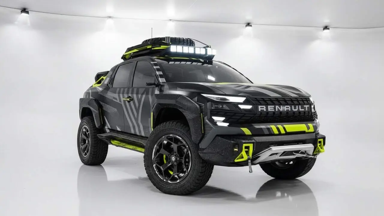  Nova Renault Niagara 2026 amb disseny robust i avan&ccedil;at, la pickup ideal per al mercat americ&agrave; al 2026 &mdash; Imagen generada por IA 