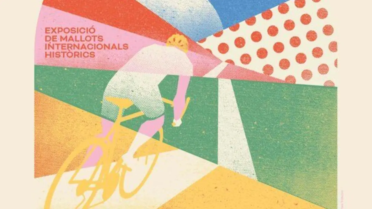Col&middot;lecci&oacute; &uacute;nica de 40 mallots hist&ograve;rics de ciclisme exposats a Tarragona amb colors i dissenys emblem&agrave;tics &mdash; Imagen de la Fuente
