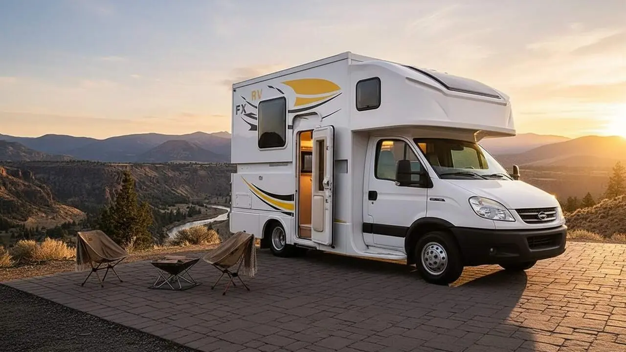 Autocaravana xinesa innovadora que es converteix en un d&uacute;plex c&ograve;mode i funcional sobre rodes per viatjar &mdash; Imagen generada por IA