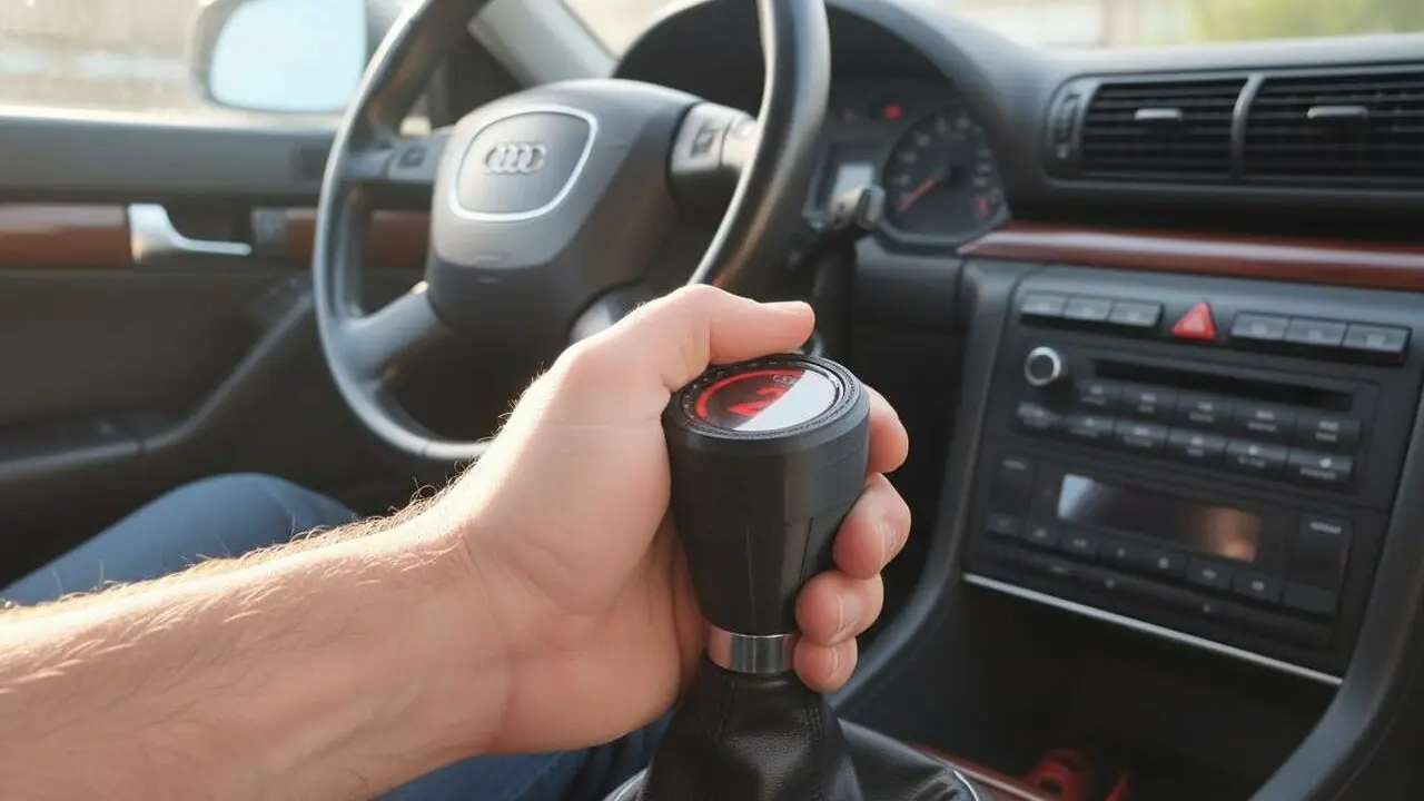 Programador crea una palanca de canvis per a Audi antic utilitzant un smartwatch i codis personalitzats en temps real