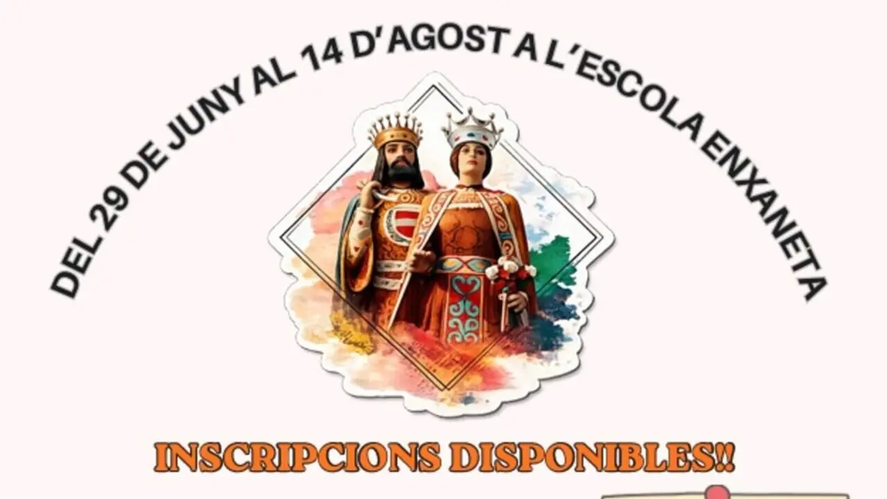  Casal d'Estiu de Valls 2024 amb activitats de cultura popular a l&rsquo;Escola Enxaneta del 29 de juny al 14 d&rsquo;agost &mdash; Imagen de la Fuente 