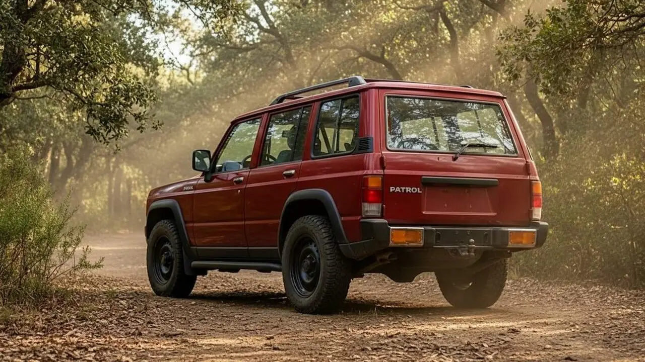 Nissan Patrol assequible i cl&agrave;ssic que vol competir amb el Toyota Land Cruiser en el mercat europeu de 4x4 robustos &mdash; Imagen generada por IA