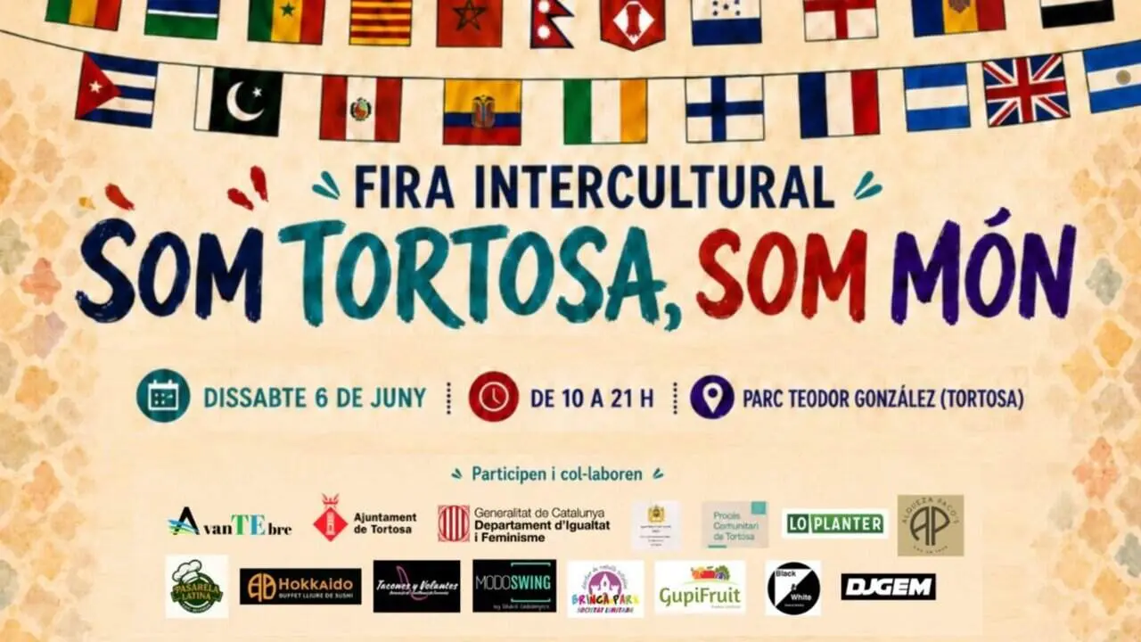  Primera edici&oacute; de la fira intercultural Som Tortosa Som M&oacute;n al parc Teodor Gonz&aacute;lez amb comunitats diverses &mdash; Imagen de la Fuente 
